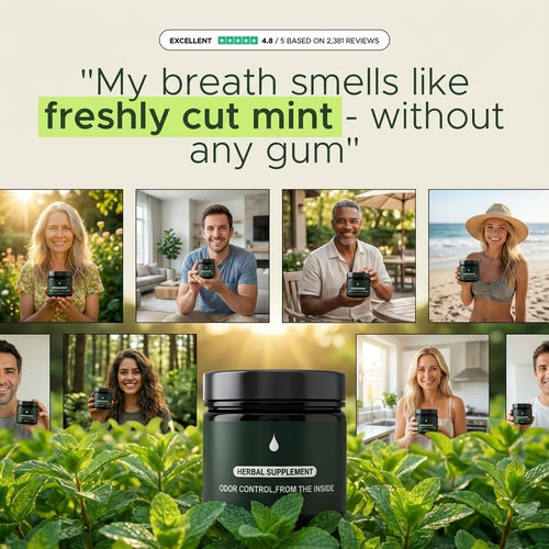 Anti-Bad Breath Herbal Gel Supplement by InnerFresh™